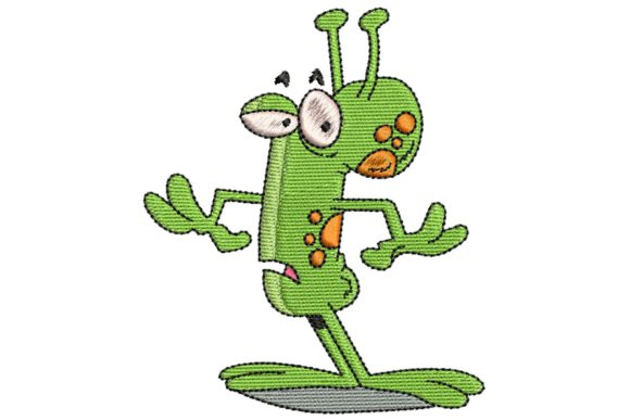 Alien Monster Embroidery Design Review: A Playful Addition to Your Projects
