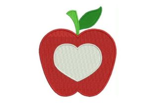 Apple Heart Monogram Embroidery Design Review