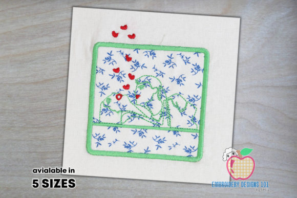 Applique Romantic Frame Review for Craft Fair Products
