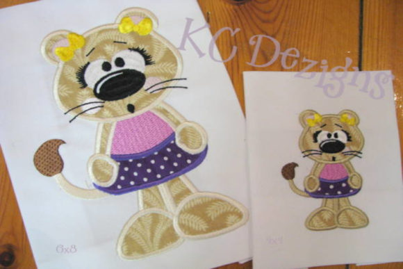 Beach Lion 02 Applique Design Review for Handmade Gifts
