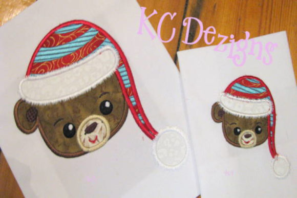 Christmas Teddy Bear Face Embroidery Design Review