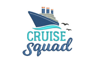 Cruise Squad Embroidery Design Review for Boutique Sweatshirts
