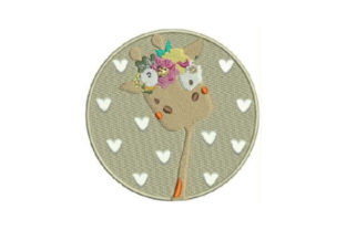 Cute Giraffe Embroidery Review for Boutique Apparel
