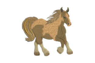 Galloping Horse Embroidery Design Review for Apparel Projects