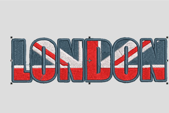 London Logo Embroidery Design Review for Personalized Gifts