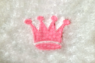 Princess Crown Applique Review for Boutique Embroidery Projects