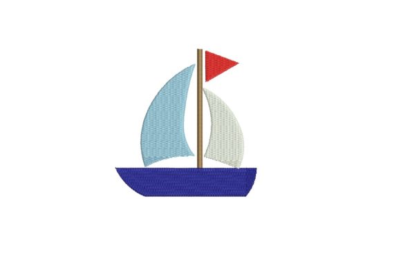 Sail Boat Design: A Versatile Embroidery for Nautical-Inspired Creations