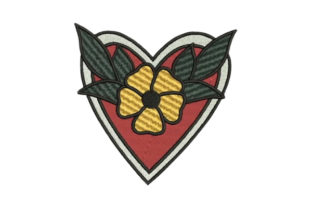 Sailor Tattoo Heart Embroidery Design Review